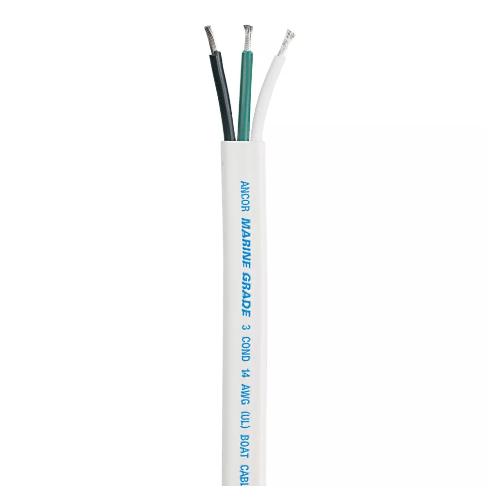Ancor Triplex Cable – 14/3 AWG – 100′ [131510]
