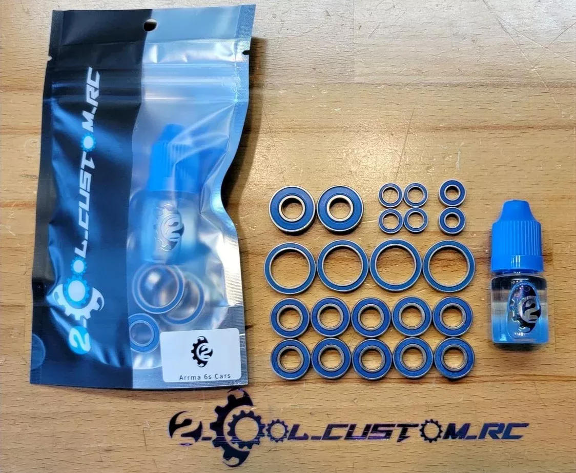 ARRMA 6S TYPHON ABEC 7 CERAMIC BEARING KIT COMPLETE