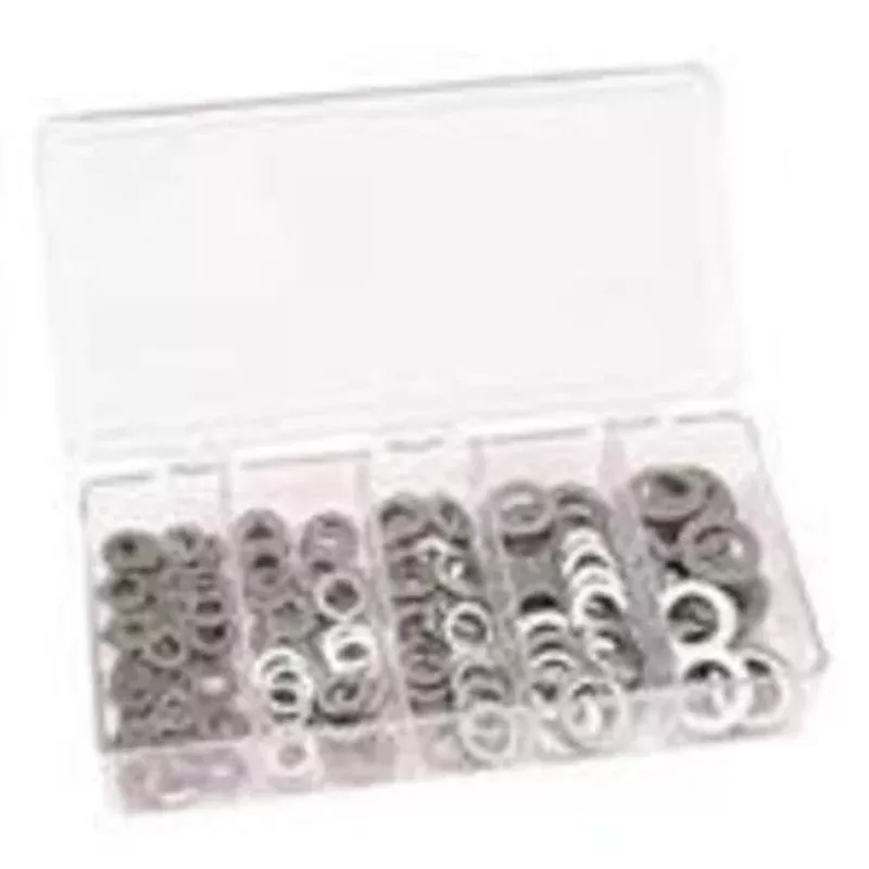 Assorted Flat Washer Kit, Zinc Plated By Dottie FW2
