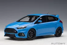 Auto Art 1/18 72953 Ford Focus RS 2016 (Nitrous Blue)