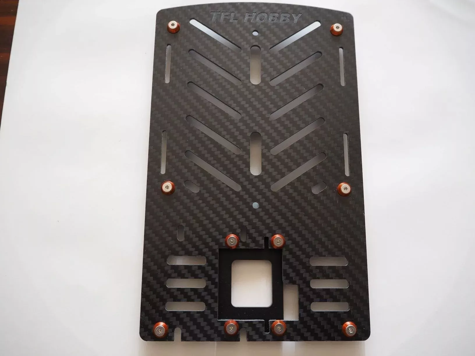 Battery/ESC tray/ servo mount Carbon Fibre Medium 858B15 A