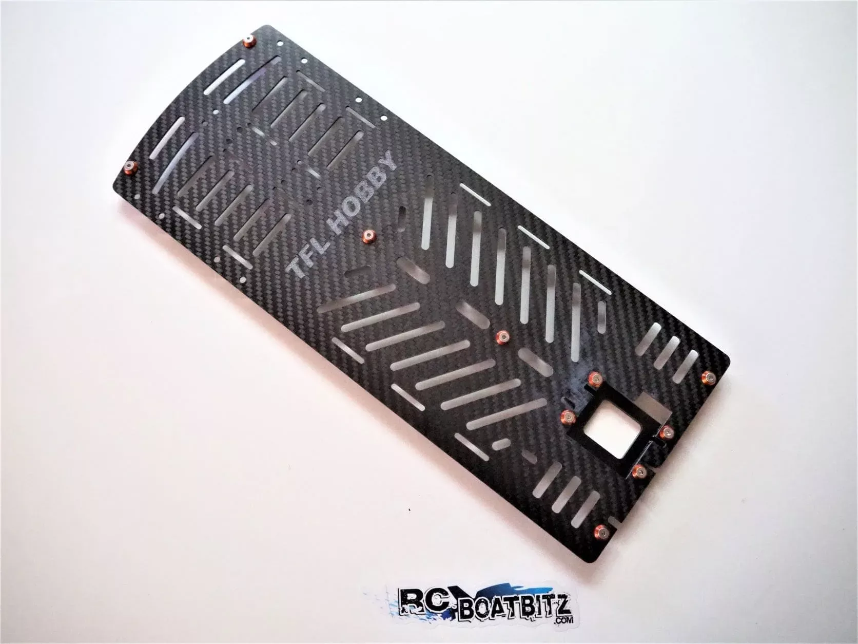 Battery/ESC tray with servo mount Fibreglass Extra Large 858B20