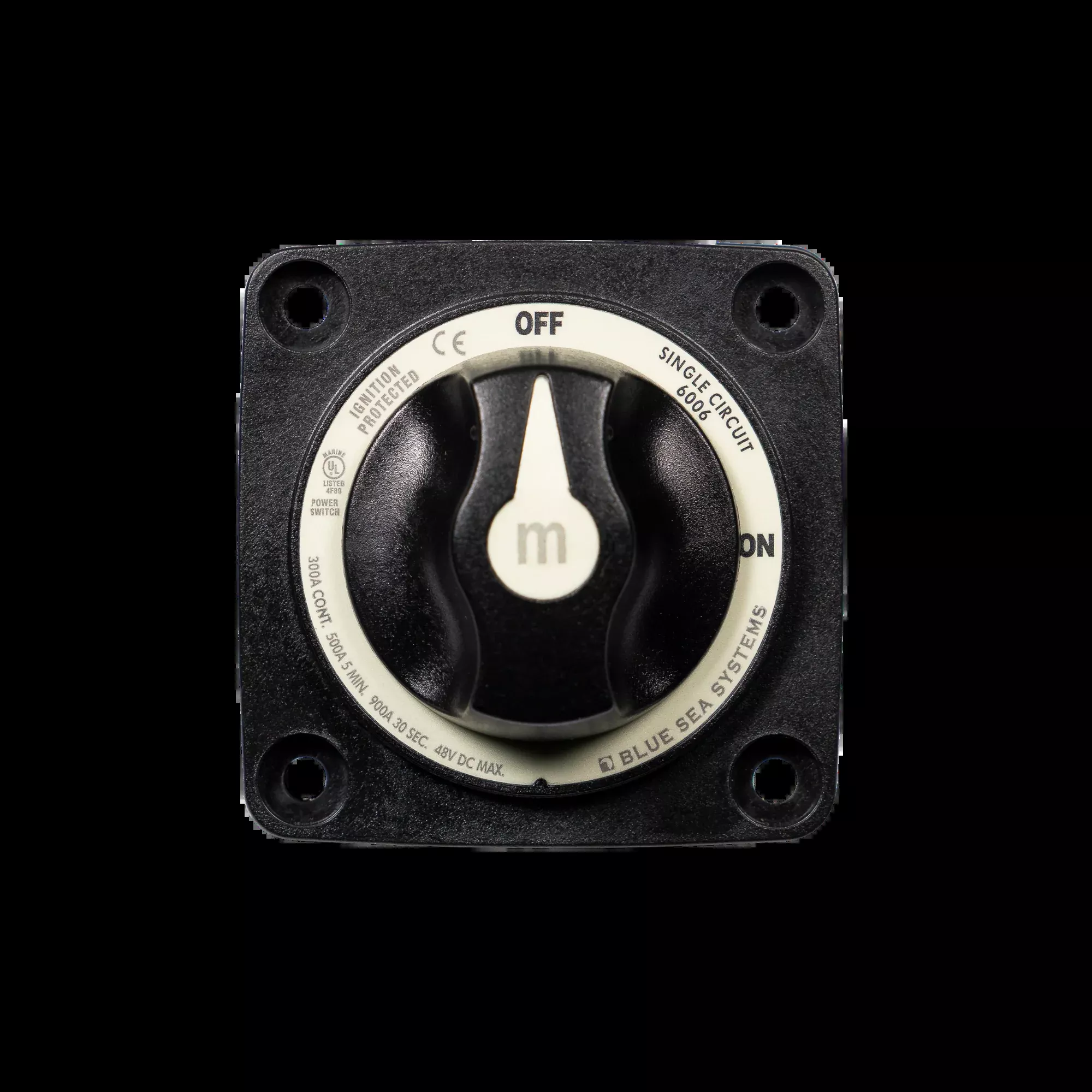 Battle Born 300/500A Disconnect Switch | Black
