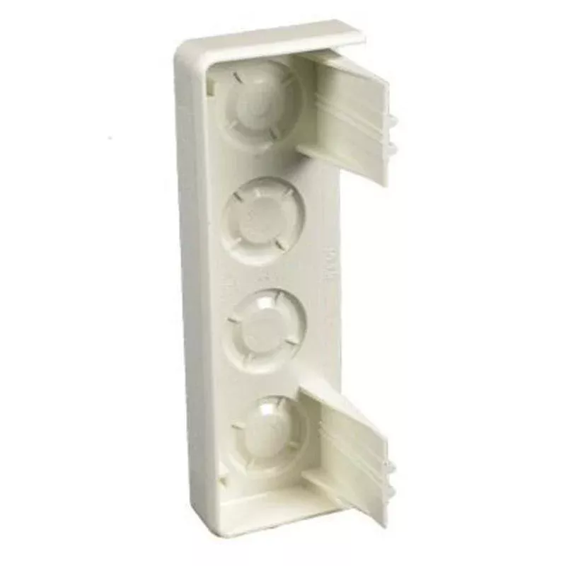 Blank End Fitting / 5400 Series Raceway, 1/2″ KOs, Ivory By Wiremold 5410