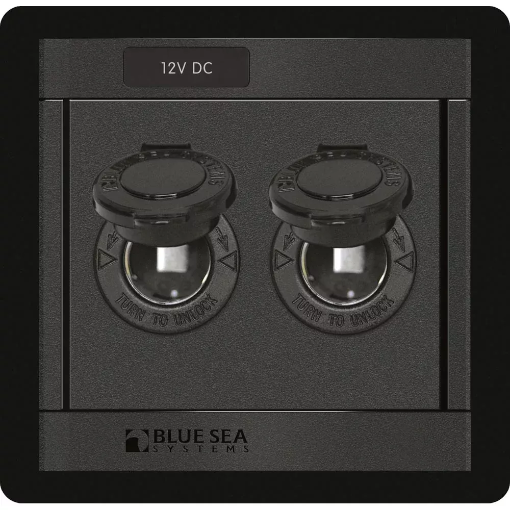 Blue Sea 1472 DC 12V Socket Panel [1472]
