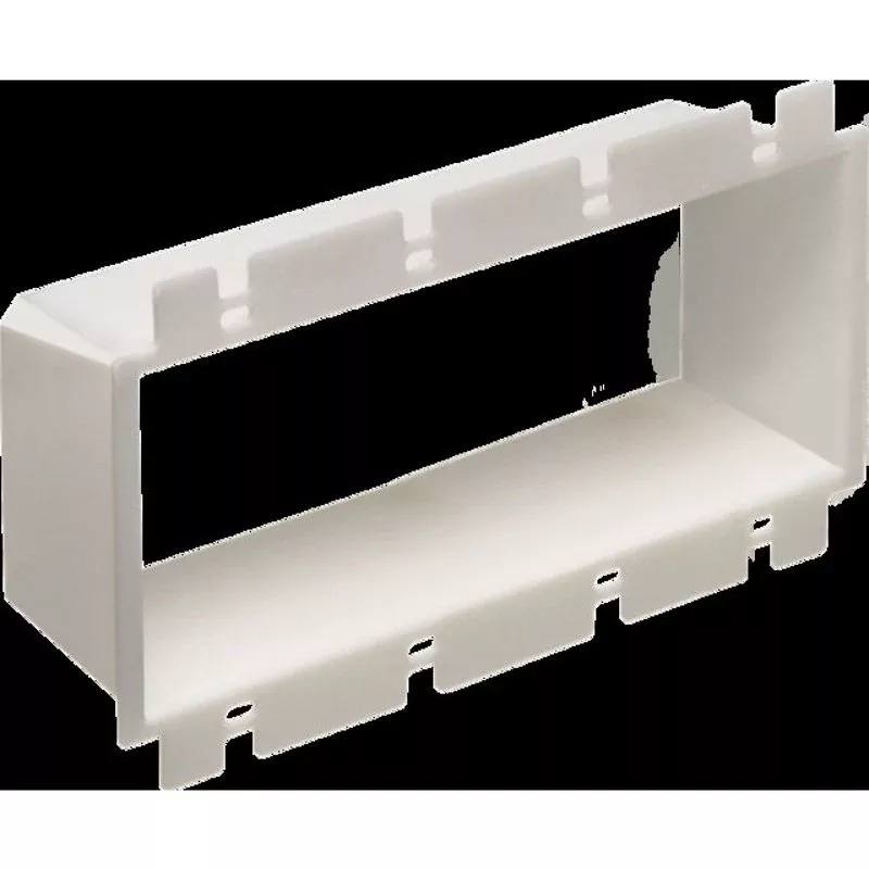 Box Extender, 4-Gang, 1-1/2″ Deep, Non-Metallic By Arlington BE4