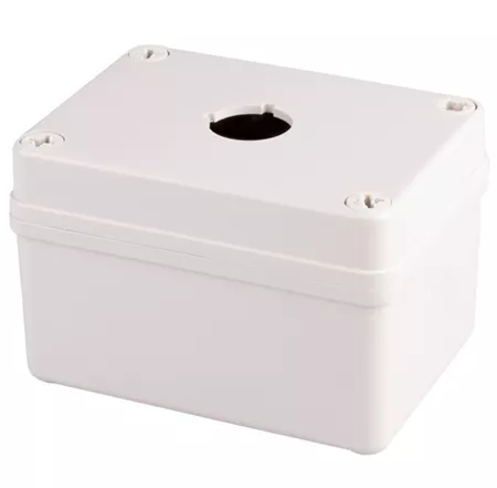 Boxco BC-AGS-3001 Push Button Enclosure, 1 Position, 30 mm, ABS Plastic