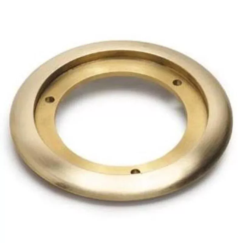 BRASS CARPET FLANGE FOR 4″ COVERS By Lew SCF-1