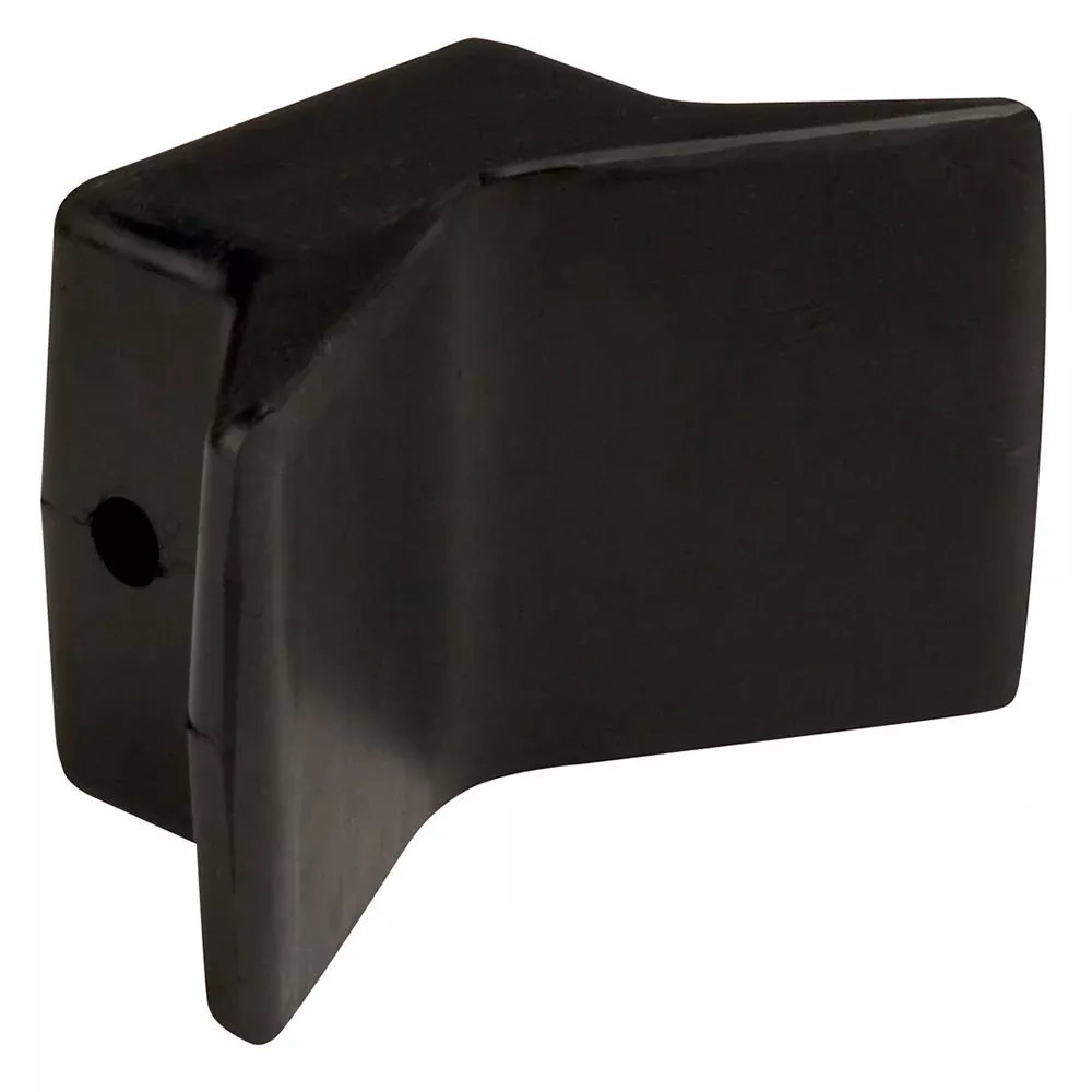 C.E. Smith Bow Y-Stop – 4″ x 4″ – Black Natural Rubber [29550]