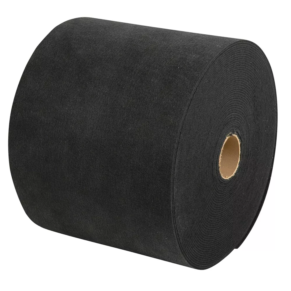 C.E. Smith Carpet Roll – Black – 18″W x 18’L [11349]