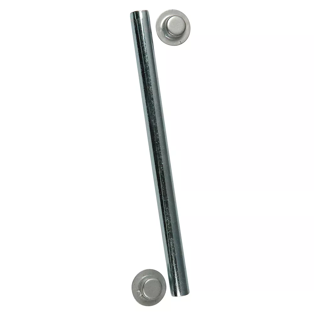 C.E. Smith Package Roller Shaft 1/2″ x 12-3/4″ w/Cap Nuts – Zinc [10705A]