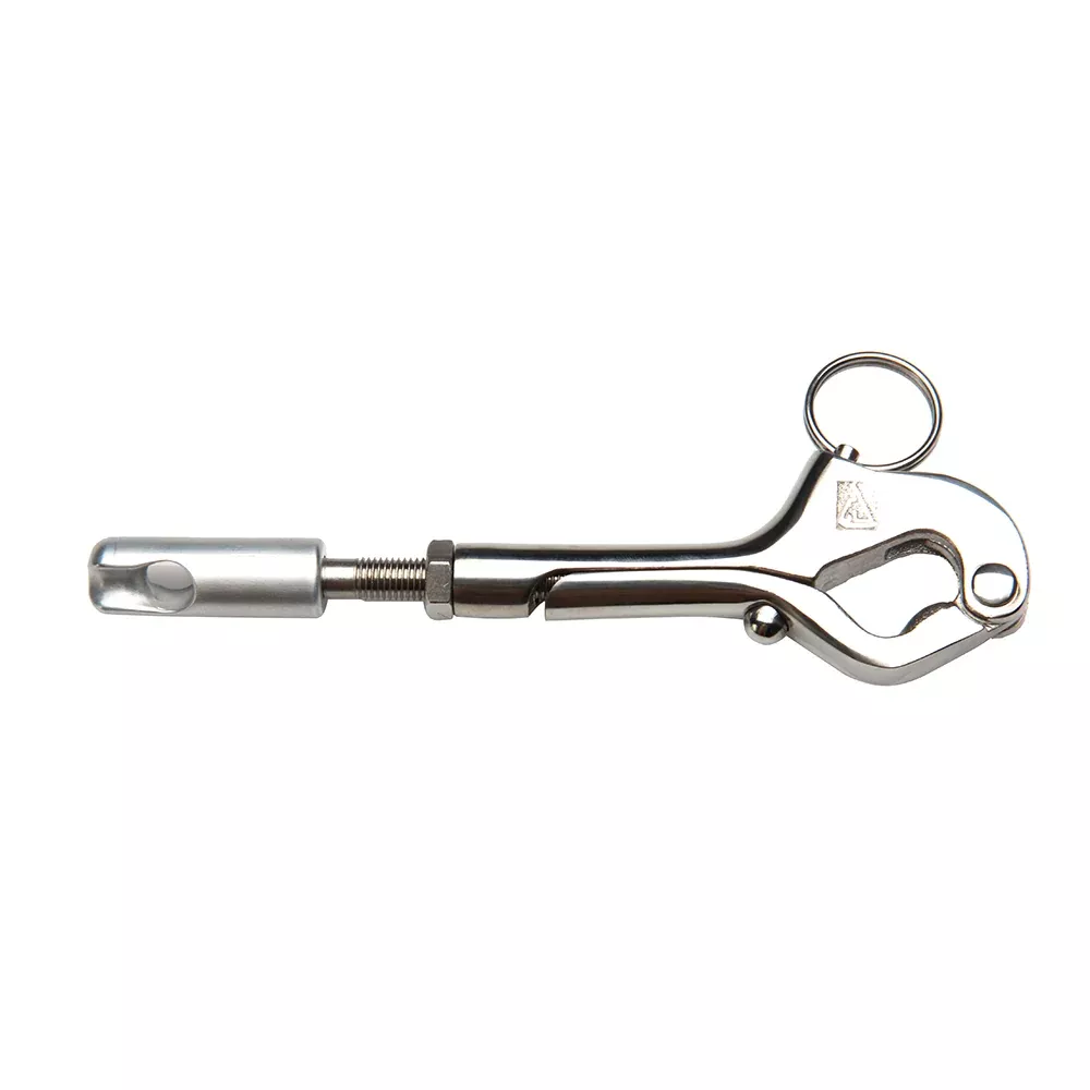 C. Sherman Johnson Over Center Gate Hook w/Splice Eye [LS-3100]