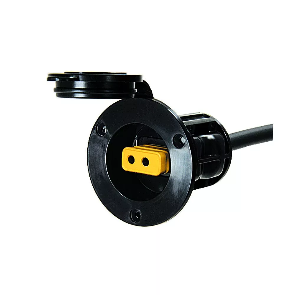 Cannon Flush Mount Power Port – Black [1903012]