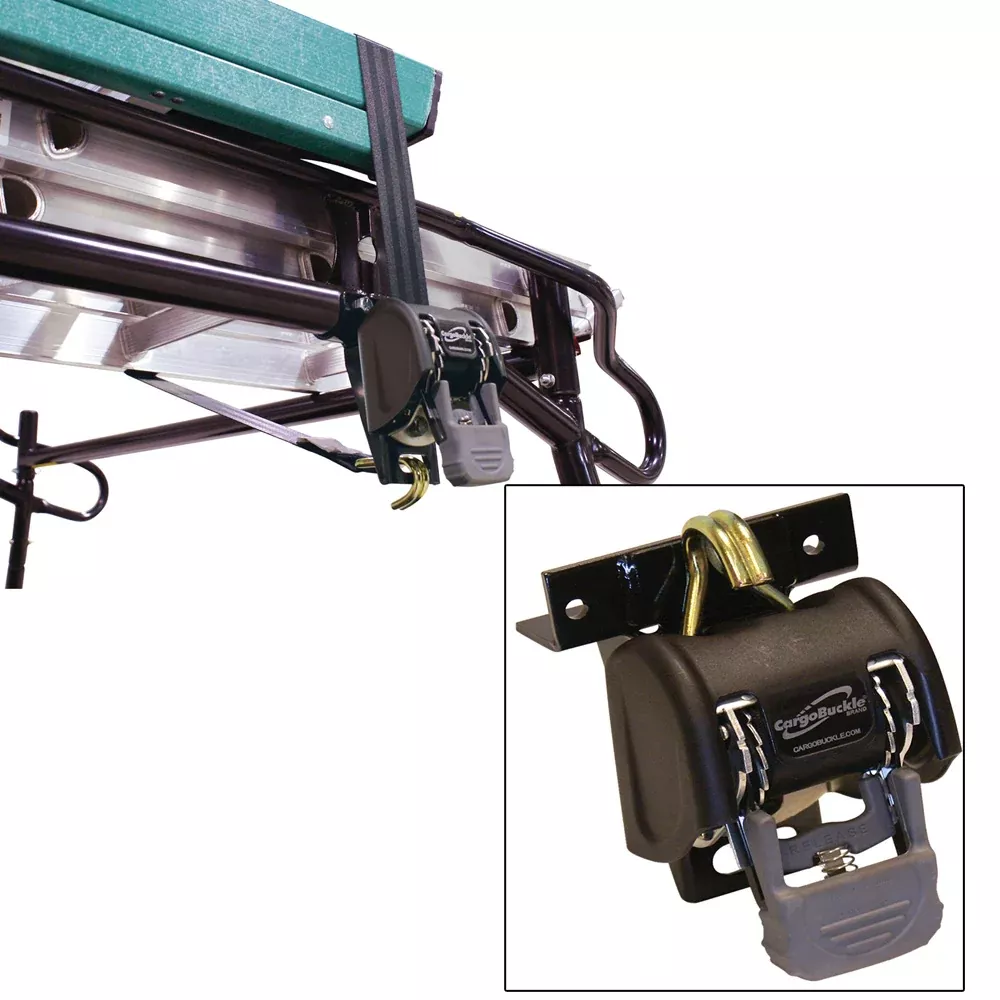 CargoBuckle Ladder Rack System – 1.25″ Square 7′ Pair [F18816]