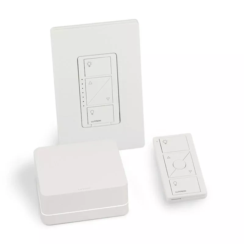 Caseta Wireless Smart Bridge PRO Introductory Kit By Lutron P-BDGPRO-PKG1W