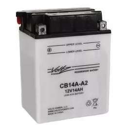 CB14A-A2 Power Sports Battery, with Acid