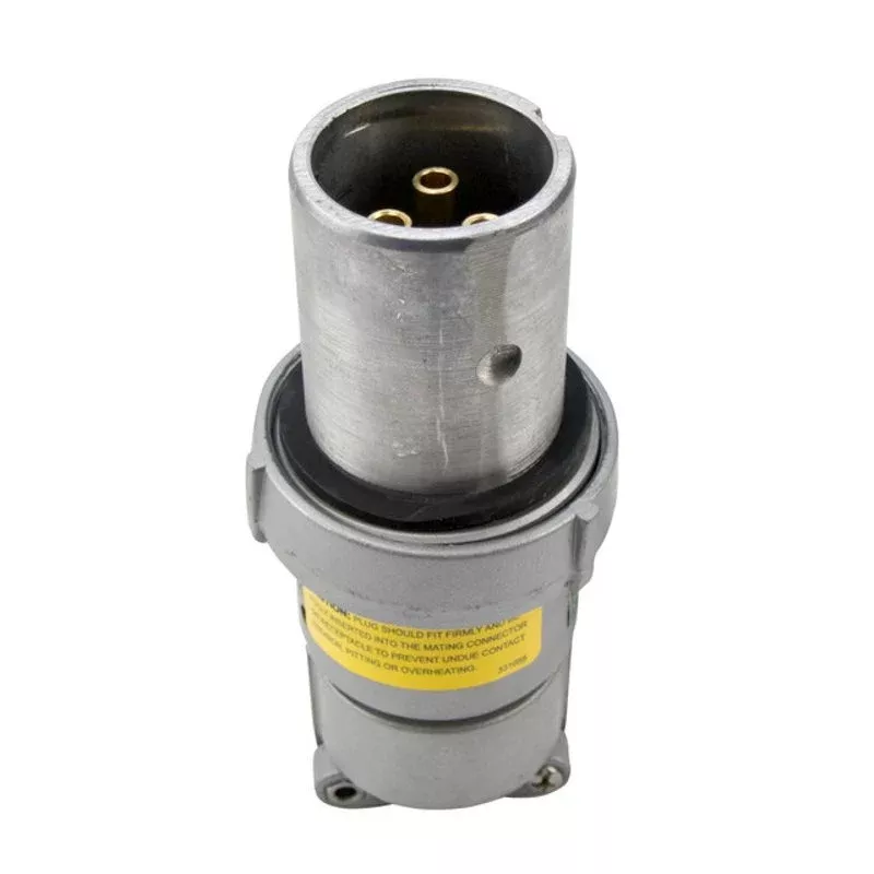 Clamping Ring Plug, 30 Amp, 3-Pole, 3-Wire By Appleton ACP3033BC