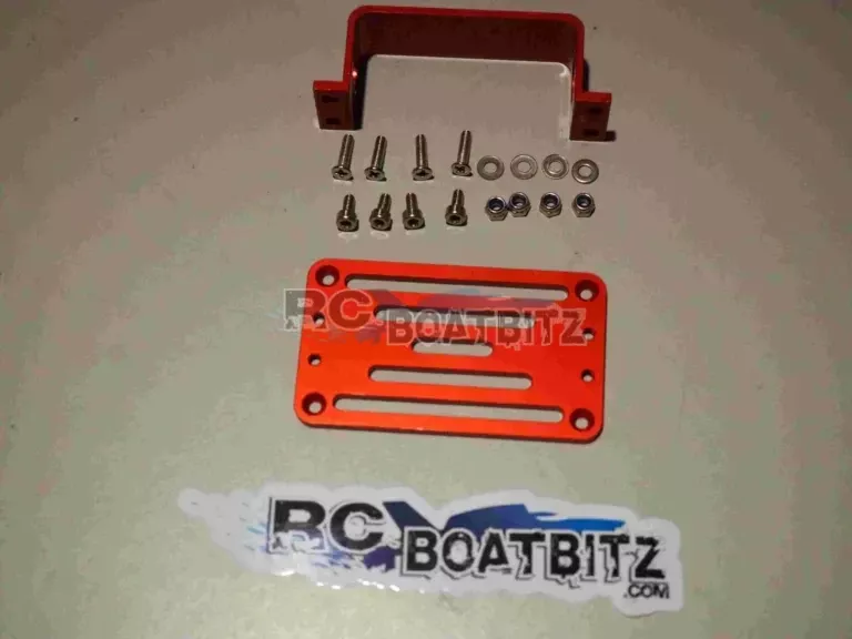 CNC mount suit 150a Flycolor ESC Red