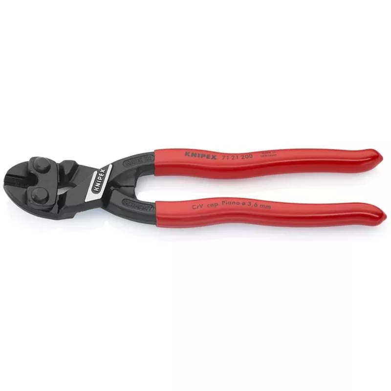 CoBolt High Leverage 20° Angled Compact Bolt Cutters By Knipex 71 21 200 SBA
