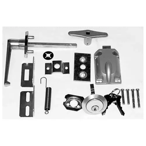 Commercial-Grade Garage Door Deadbolt Kit L Handle T Handle Replacement Part | GarageDoorProject | 100% OEM | US Vendor