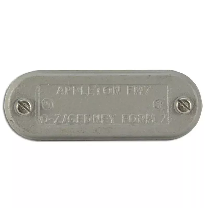Conduit Body Cover, 1″, Form 7, Iron Alloy By Appleton APP370F