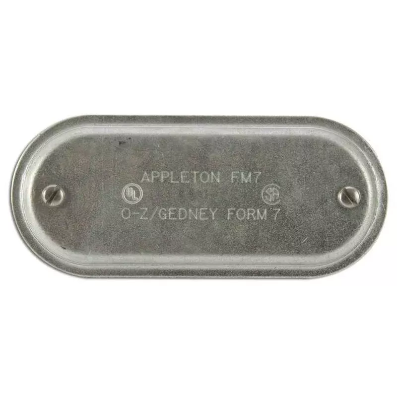 Conduit Body Cover, 2″, Form 7, Steel By Appleton APP670