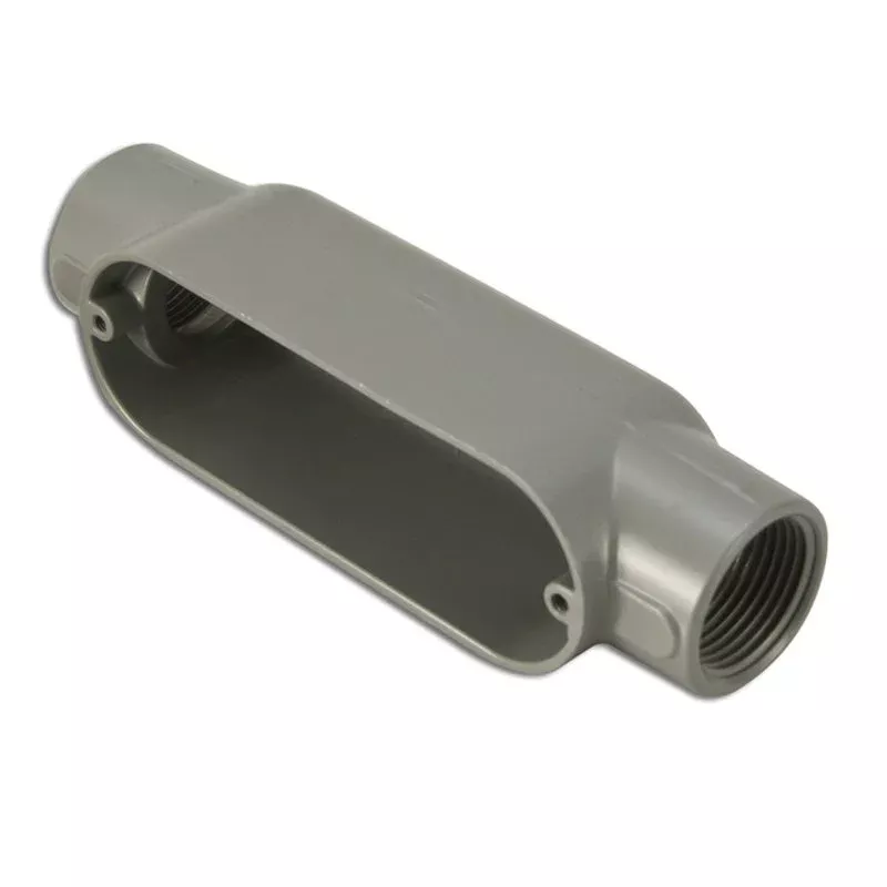 Conduit Body, Type: C, Size: 1/2", Form 85, Aluminum By Appleton APPC50A