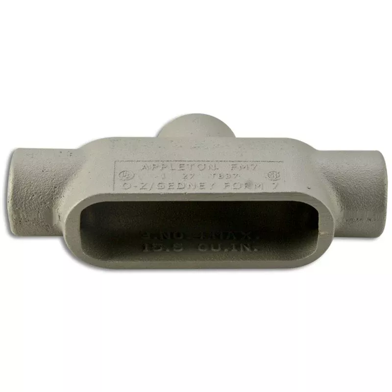 Conduit Body, Type: TB, 3/4″, Form 7, Grayloy-Iron By Appleton TB27