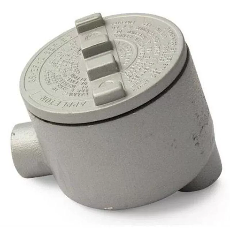 Conduit Outlet Box, Type GRLB, (2) 3/4″ Hubs, Malleable By Appleton GRLB75