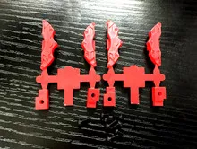 [D] Brake calipers (red) (4)