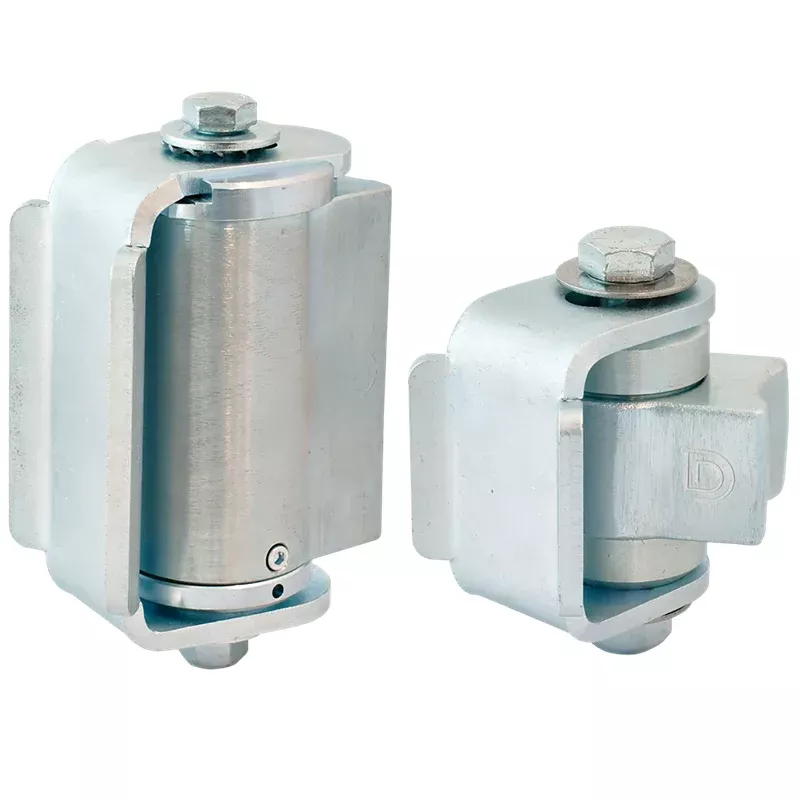 D&D Technologies Shut It BadAss CI3850R Center-Mount, Weld-On Self-Closing Gate Hinge Set for Round Posts