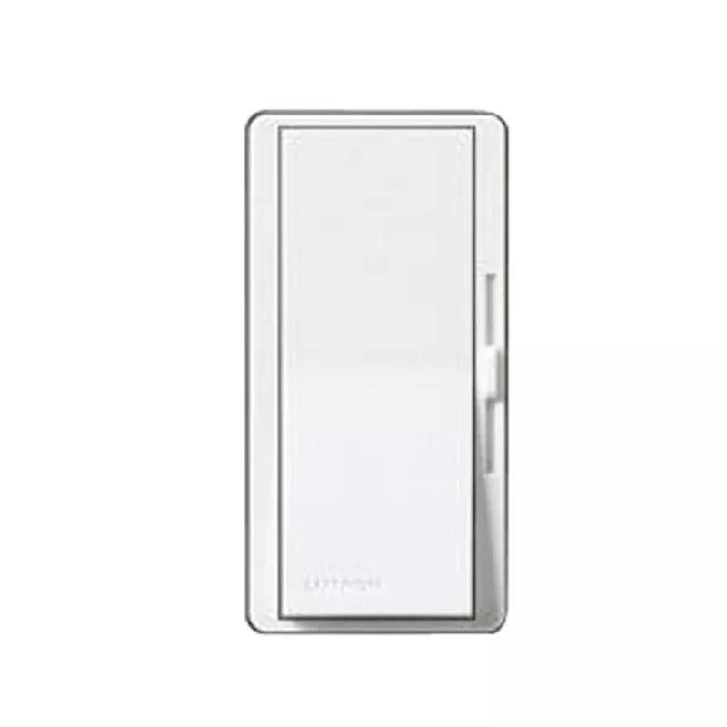 Decorator Dimmer, 450W, Low Voltage, Diva, White By Lutron DVLV-600PH-WH
