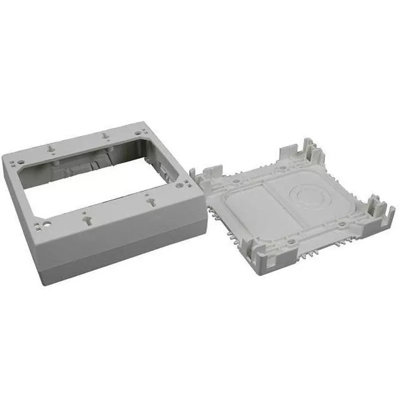 Device Box, 2-Gang, 2300 Series Raceway, Ivory By Wiremold 2347-2