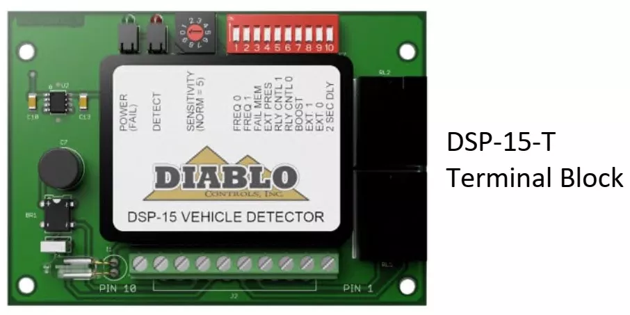 Diablo Controls DSP-15-LVT Loop Detector – Terminal Block