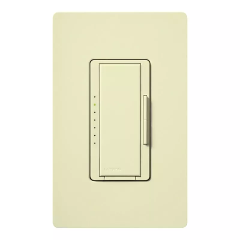 Dimmer, CFL/LED/Incandescent/Halogen, Almond By Lutron MA-PRO-AL