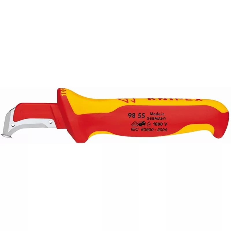 Dismantling Knife-1000V Insulated By Knipex 98 55 SB