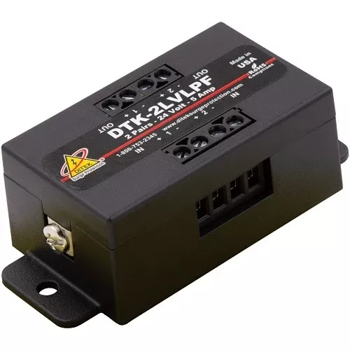 Ditek DTK-2LVLPF Fire Alarm Panel SLC Surge Protector