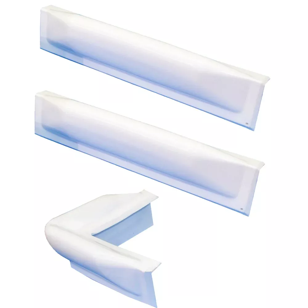 Dock Edge 3 Piece Dock Bumper Kit – 1 Corner Piece, 2 18″ Straight Pieces [DE73100F]