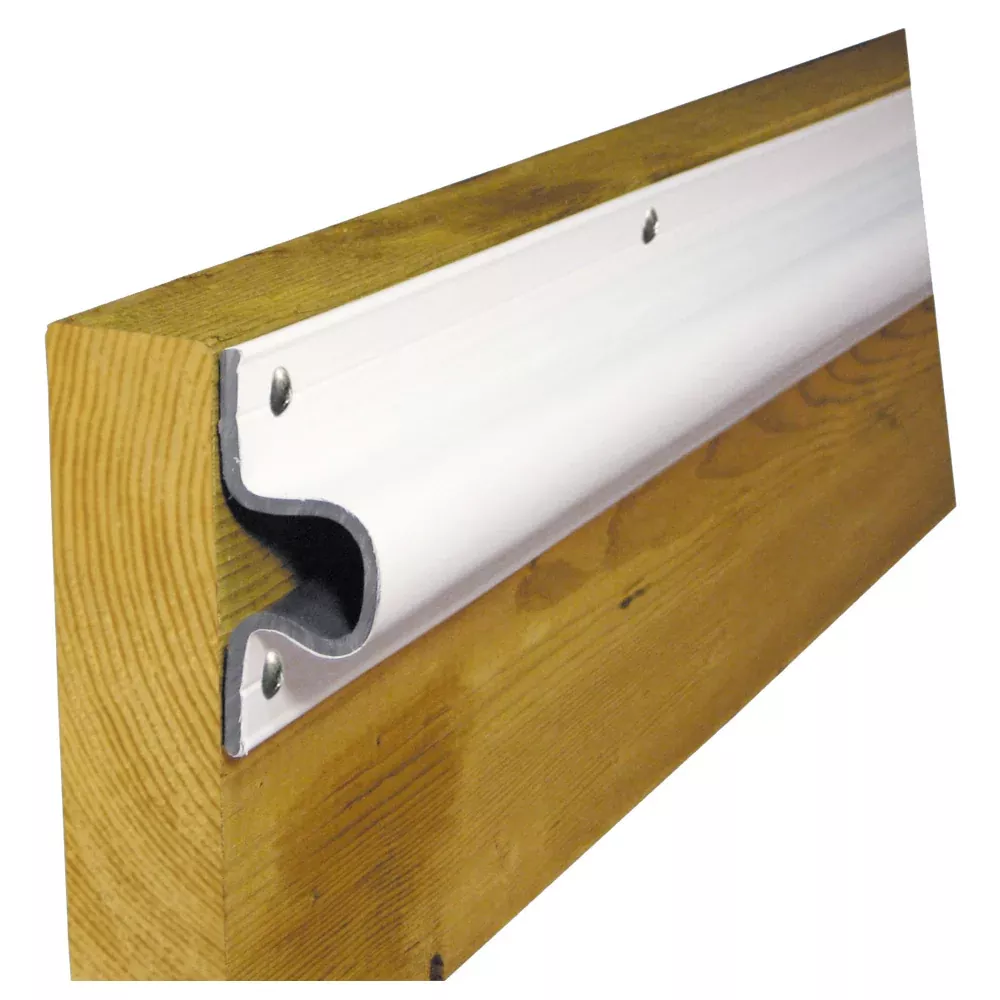 Dock Edge “C” Guard Economy PVC Profiles 10ft Roll – White [DE1132F]