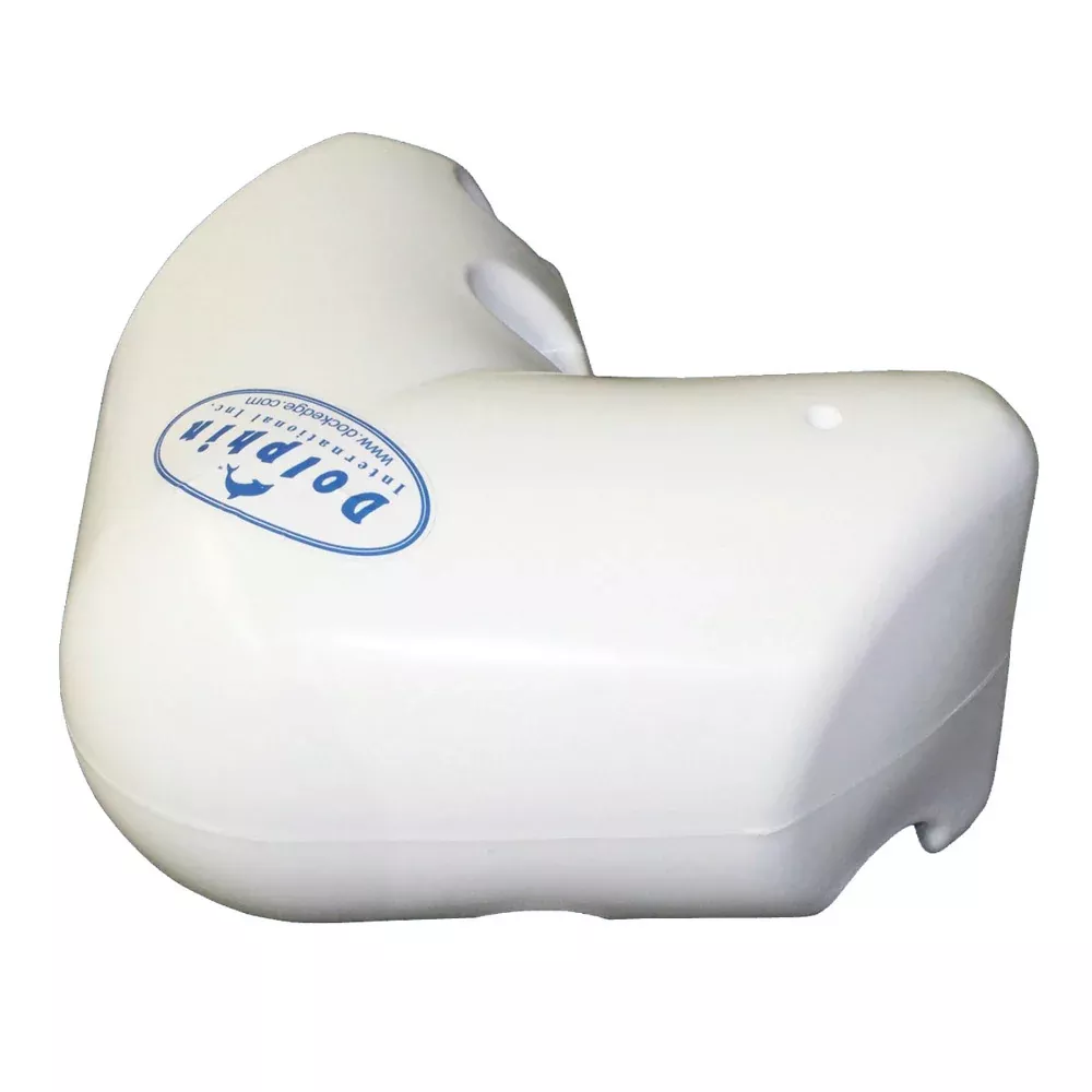 Dock Edge Dolphin Dockside Bumper 12 x 12 Corner – White [DE1064WF]