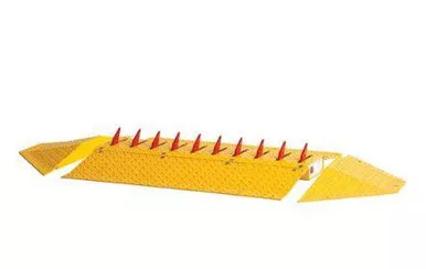 Doorking 1610-098 Spikes Surface Mount Kit Red 3-Ft + Two End Caps