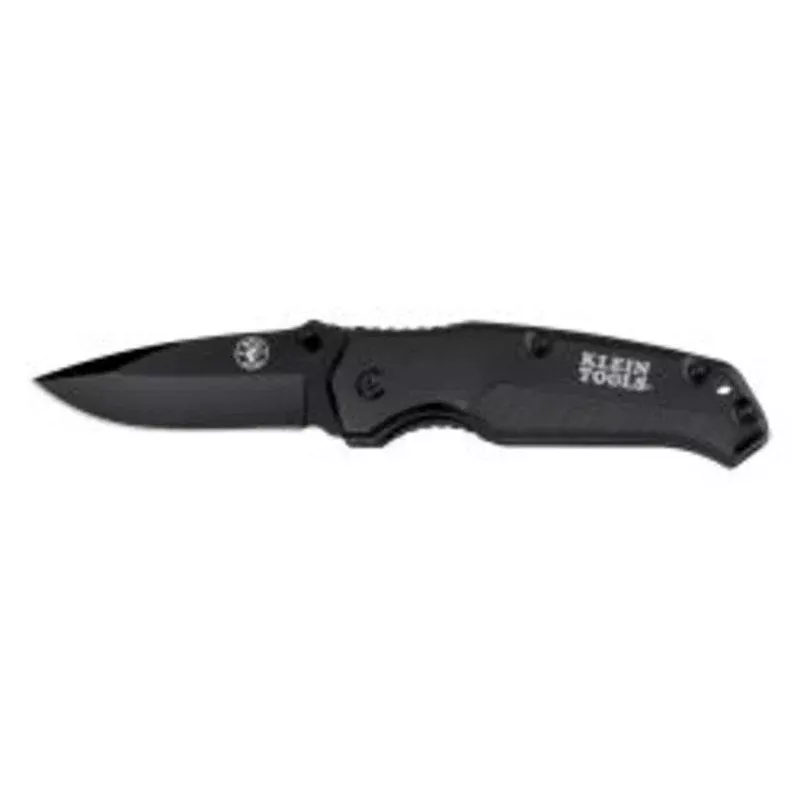 Drop-Point Pocket Knife, 8-1/4″, Black By Klein Tools 44220