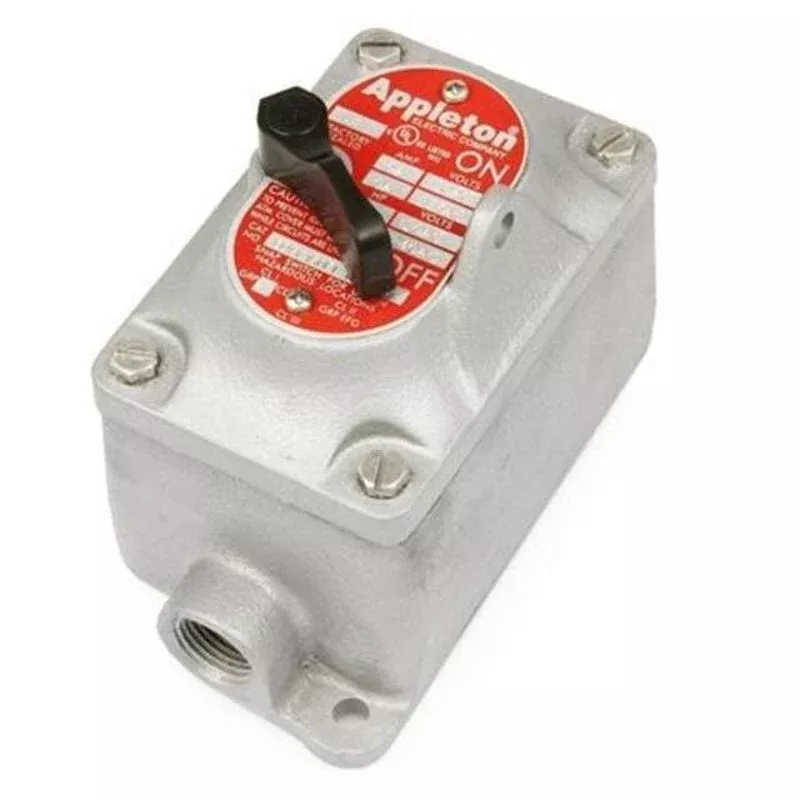 EDS Factory Sealed Tumbler Switch, 20 Amp, 1-Pole By Appleton EDSC175F1