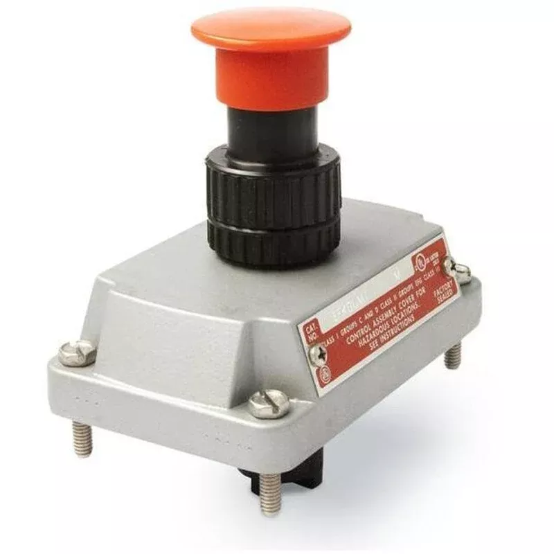 EFKB Front Cover, Maintained Pushbutton, 1 Circuit Universal (Red) By Appleton EFKBUM1