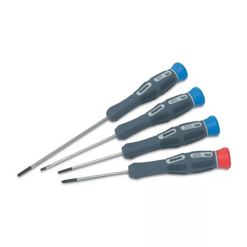 Electronic Screwdrivers, 4-Piece Set By Ideal 36-249