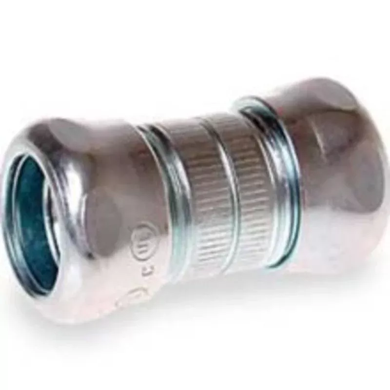 EMT Compression Coupling, 4", Steel 4ESCTCP