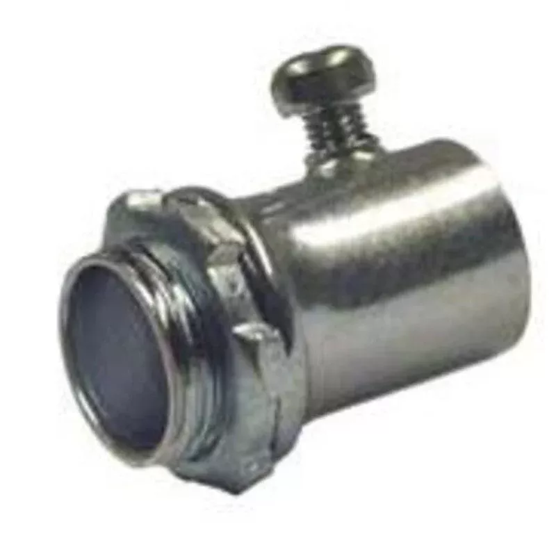 EMT Set Screw Connector, Steel, 2 inch 2ESSSCN