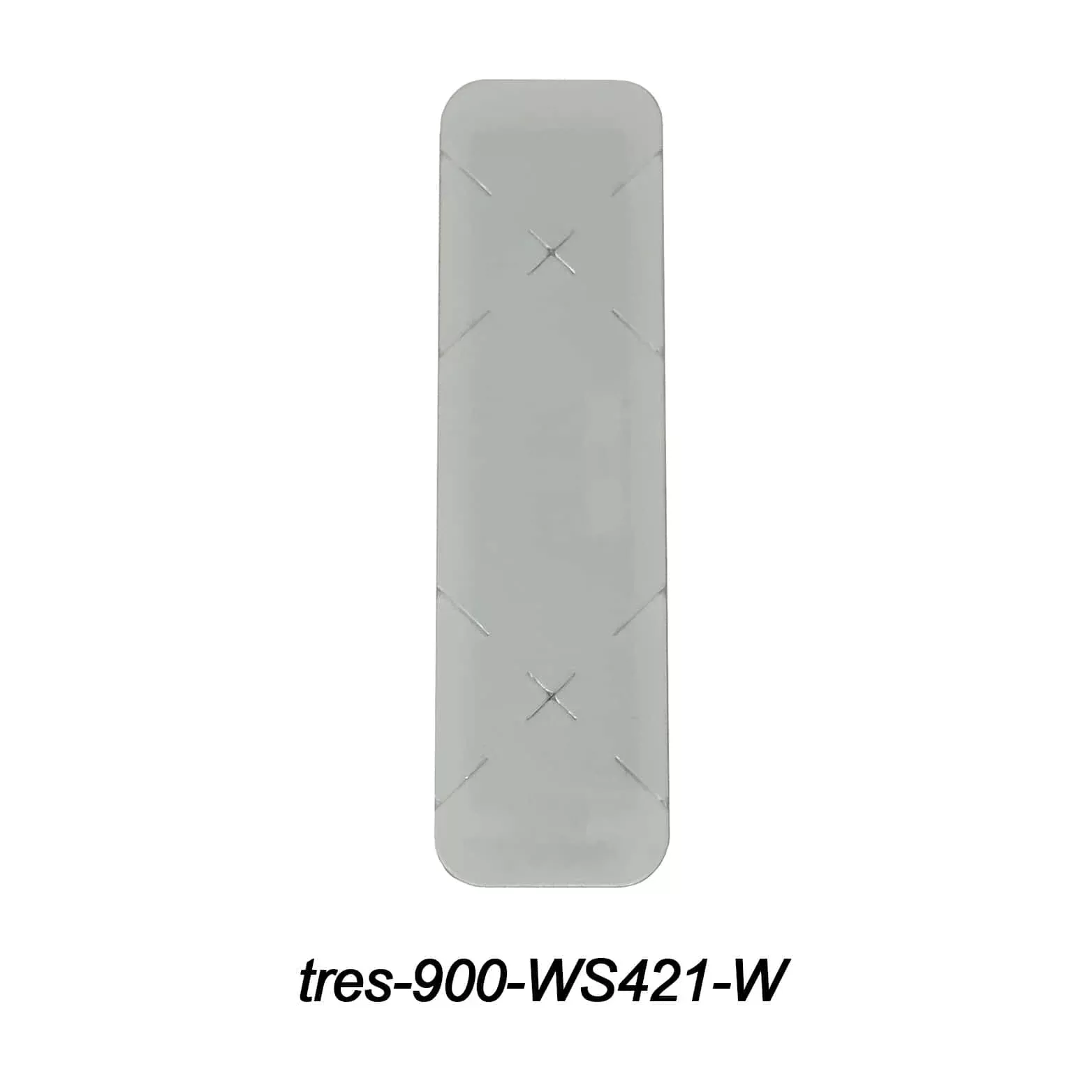 EMX TRES-900-WS421W UHF RFID Windshield Tag – Plain White