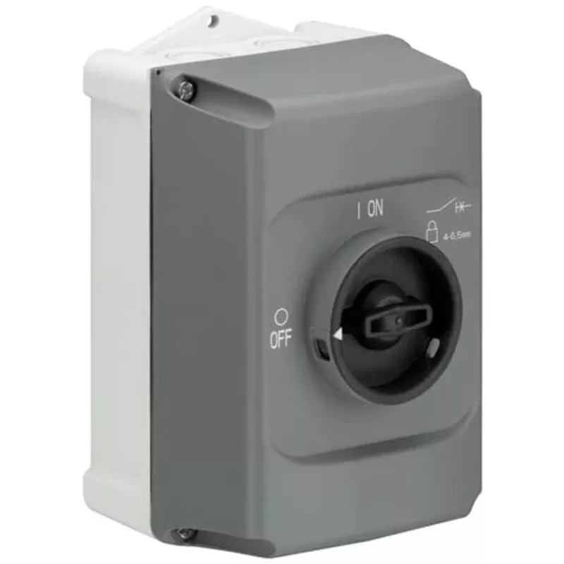 Enclosure, Gray, Clear Cover, MS132 By ABB IB132-G