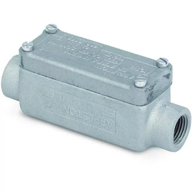 Explosion-Proof Conduit Body, Type: C, 1/2″, Maleable Iron By Appleton ERC50